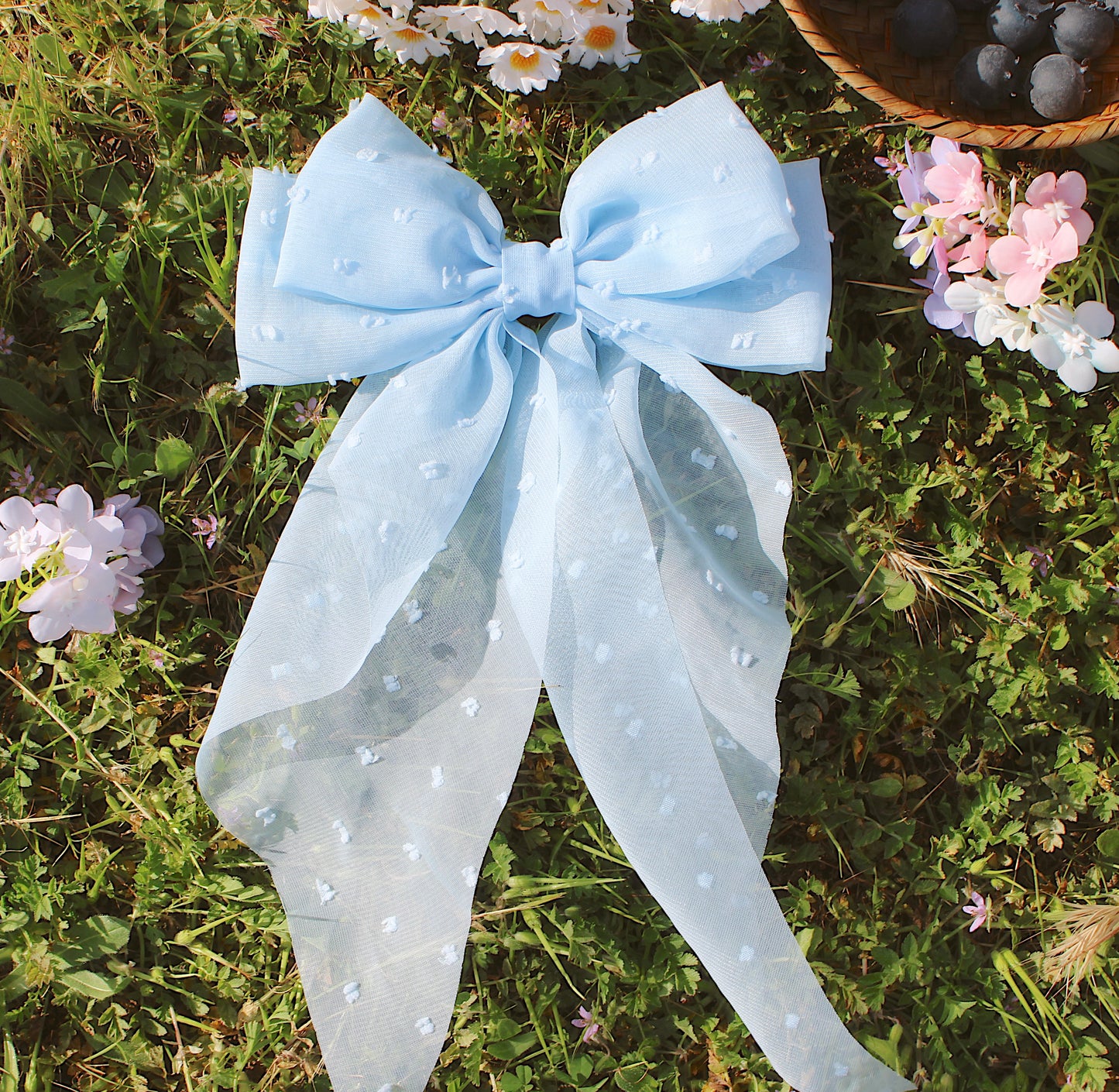 Blue Daze big bow