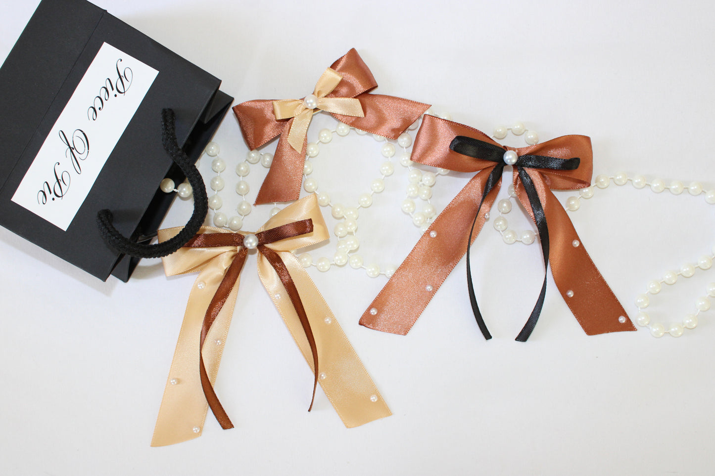 Mini pumpkin chai bow