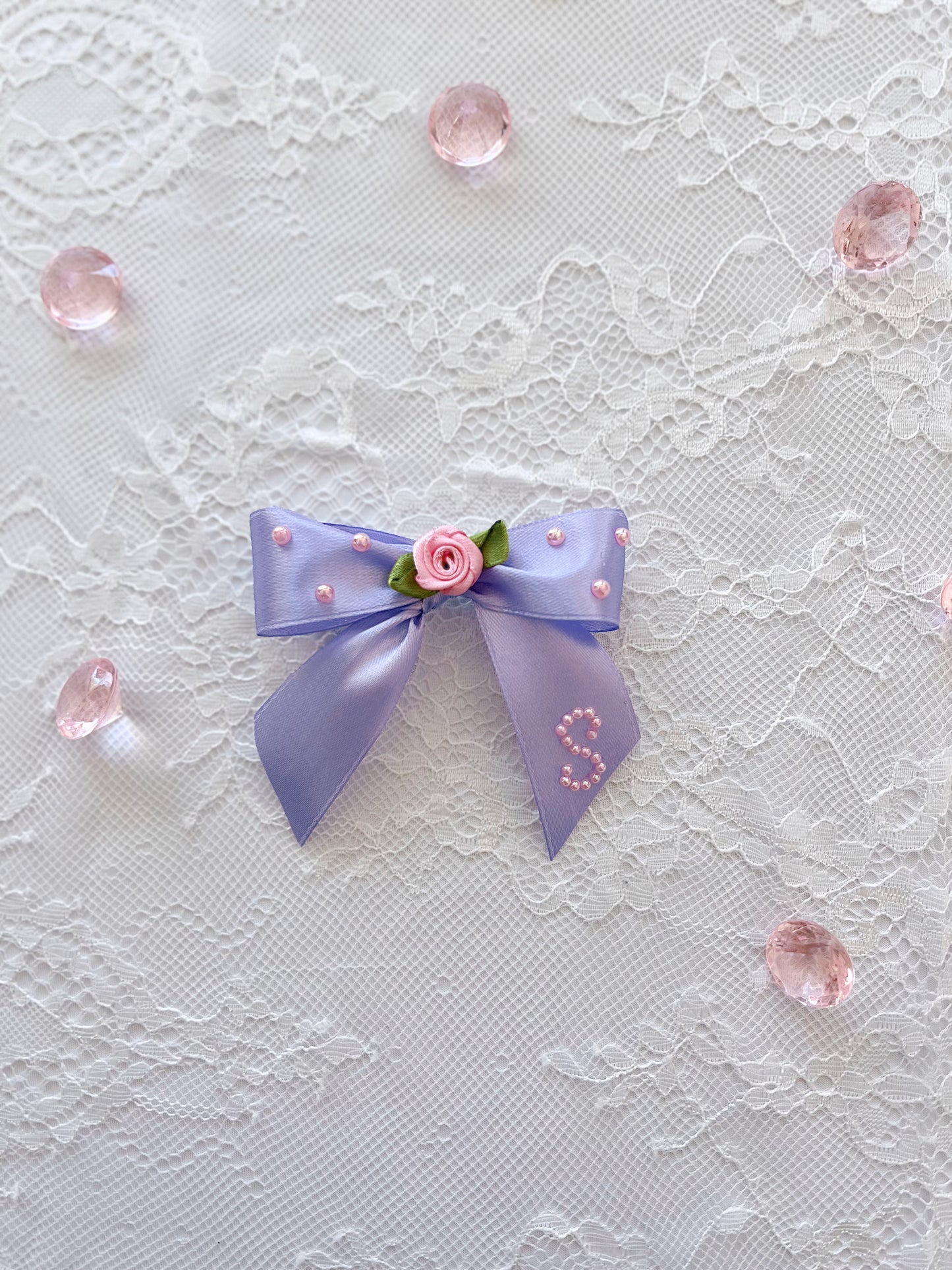 The Razzleberry Pie Initial Bow