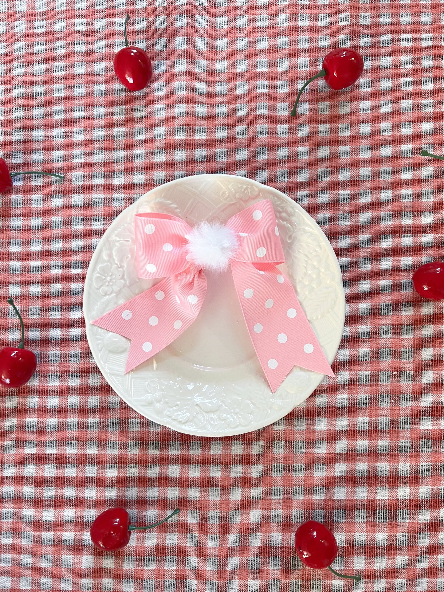 The Polka Dot Dixie Bow