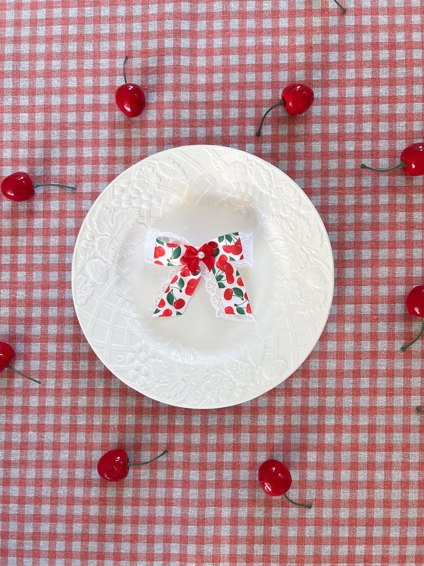 The Cherry Bombshell Bow
