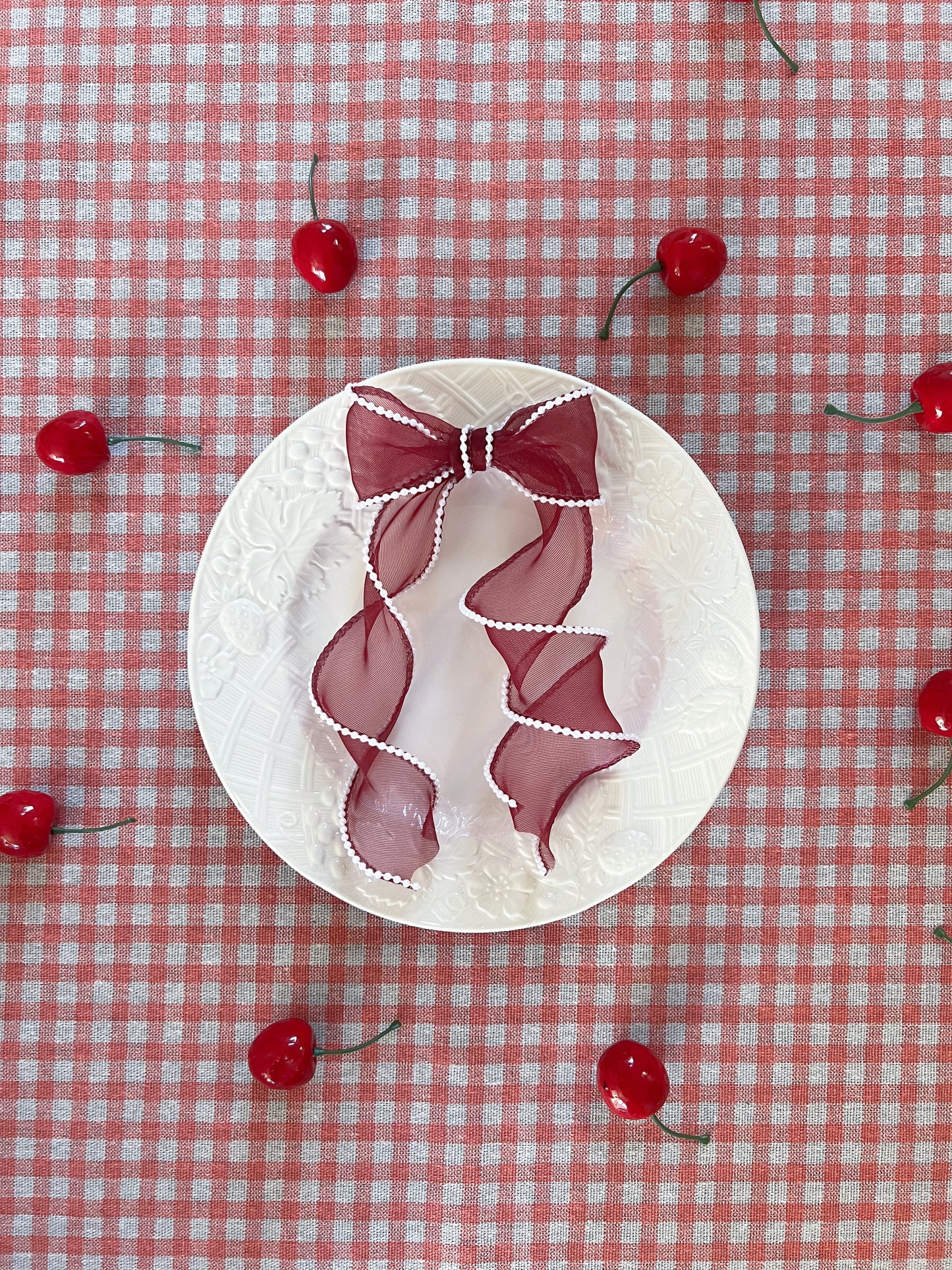 The Cherry Piece of Pie Bow
