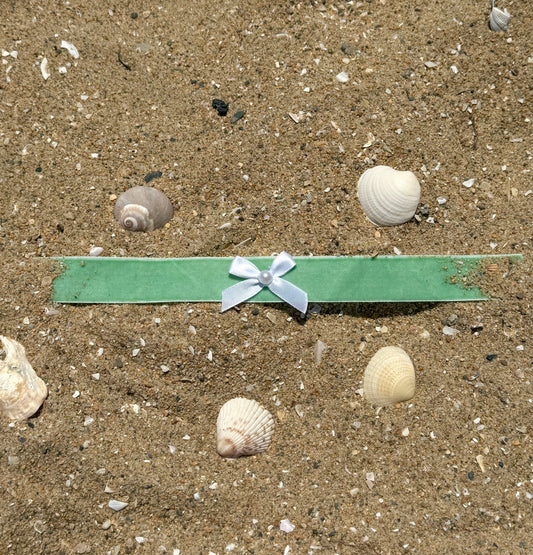 Sea-foam pearl choker