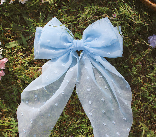 Blue Daze big bow