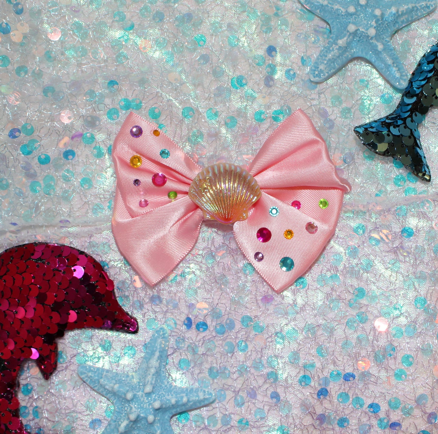 Rhinestone reef bow