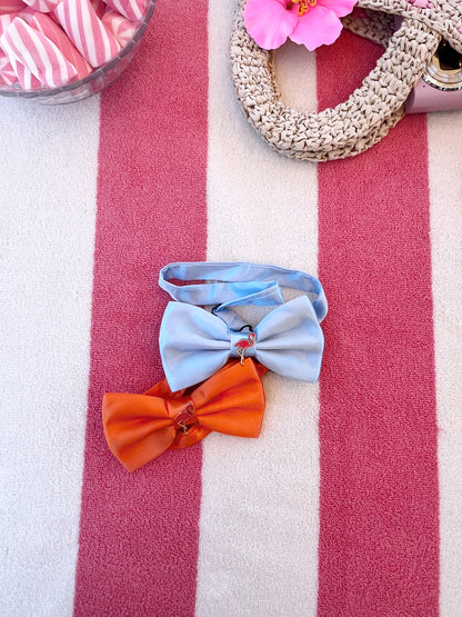 The flamingo bow tie