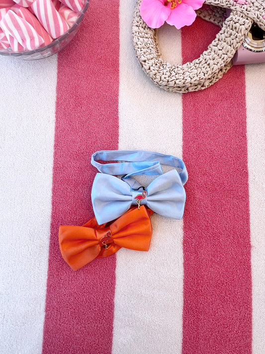 The flamingo bow tie