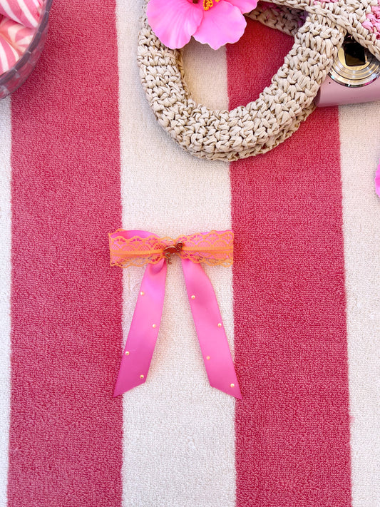 The tropic flamingo bow