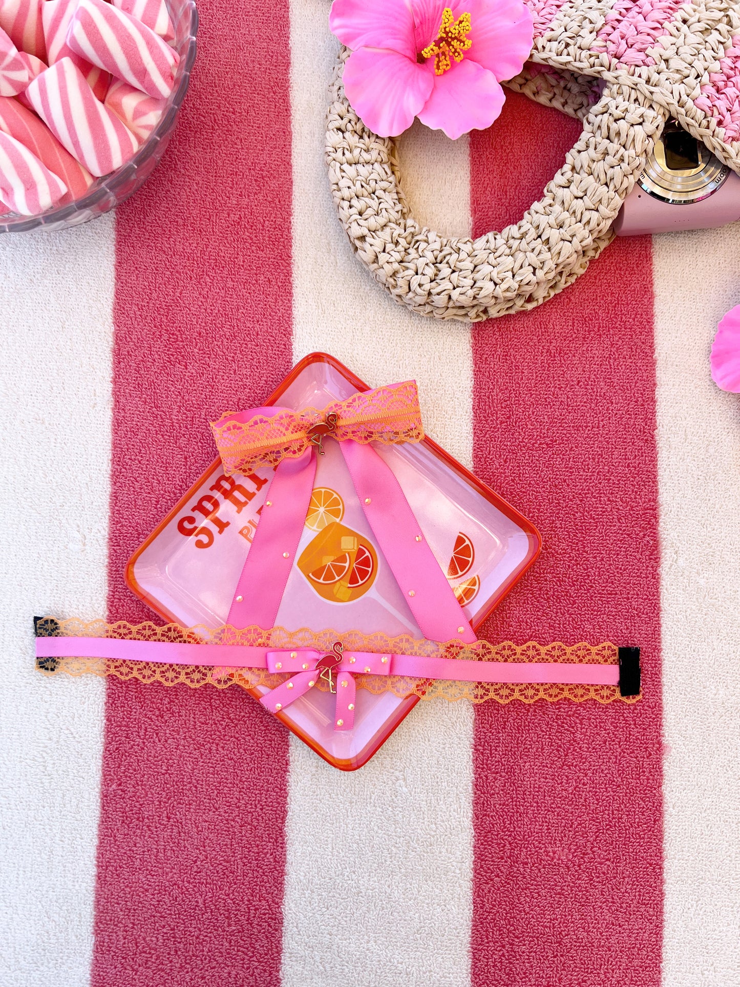 The tropic flamingo bow