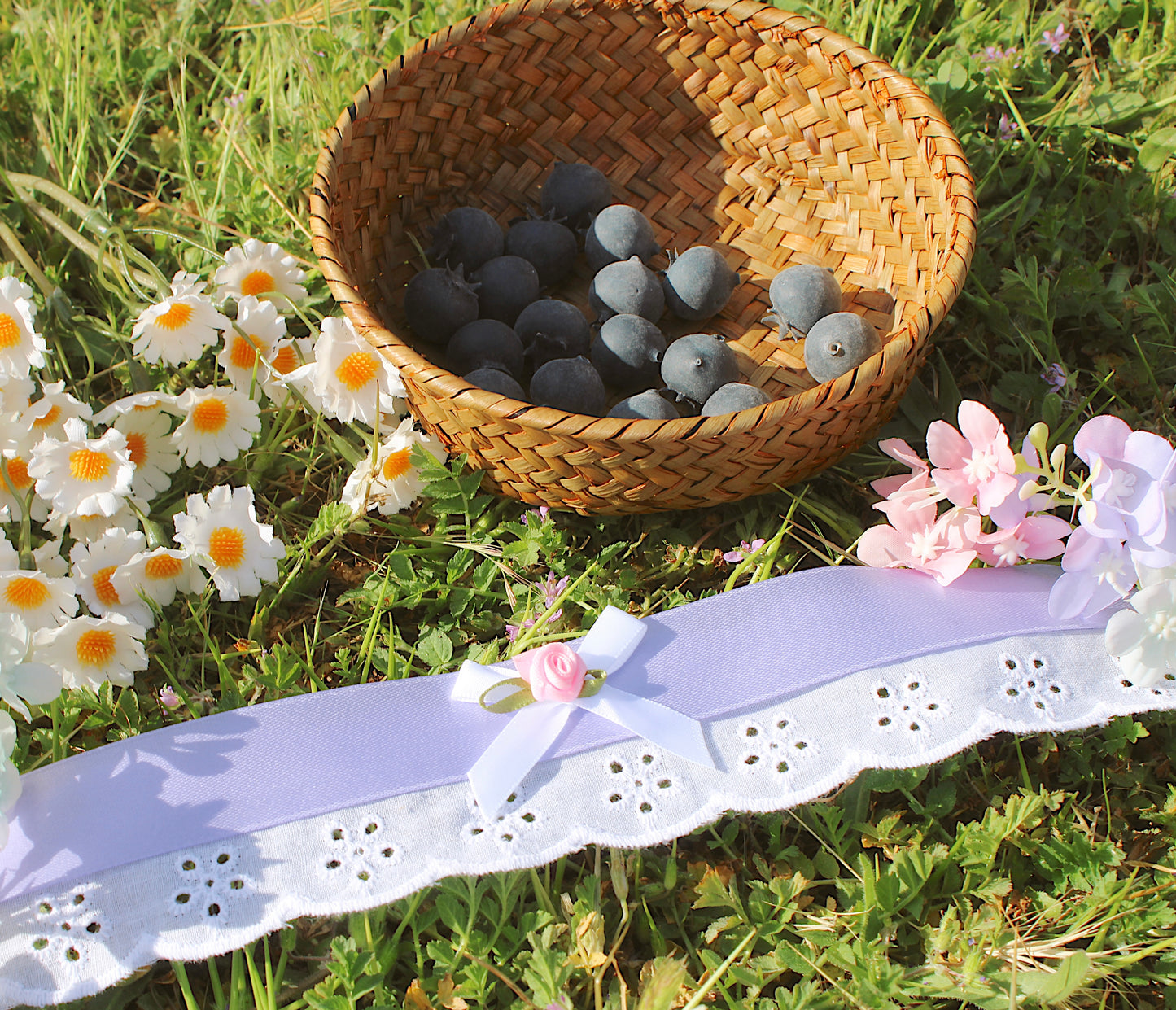Lilac spring fling choker