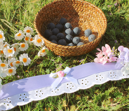 Lilac spring fling choker