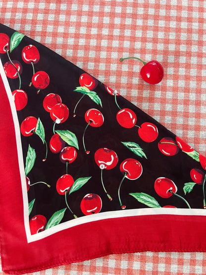 The red cherry bomb headscarf
