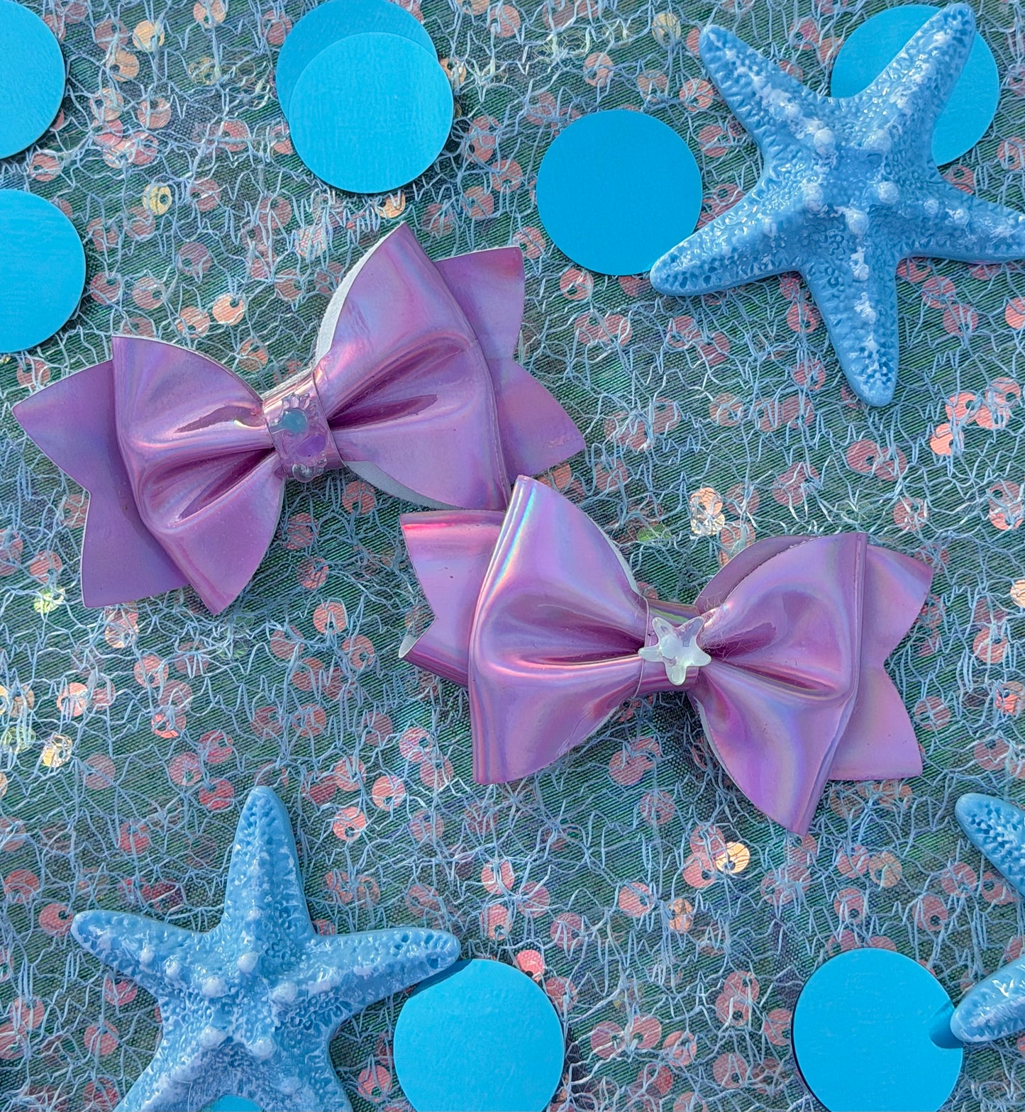 Mermaid treasure bow