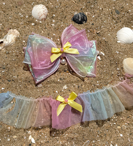 Rainbow wave choker