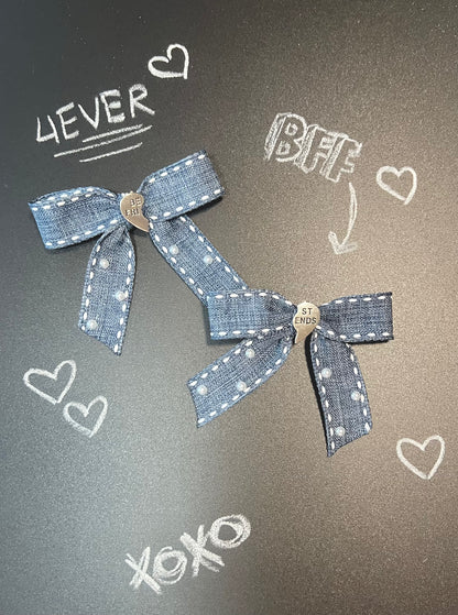 The Sassy Besties Twin Bows No