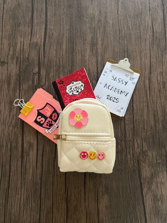The Preppy Princess Mini Backpack