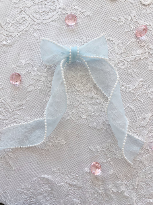 The Glass Slipper Piece of Pie Bow (Large)