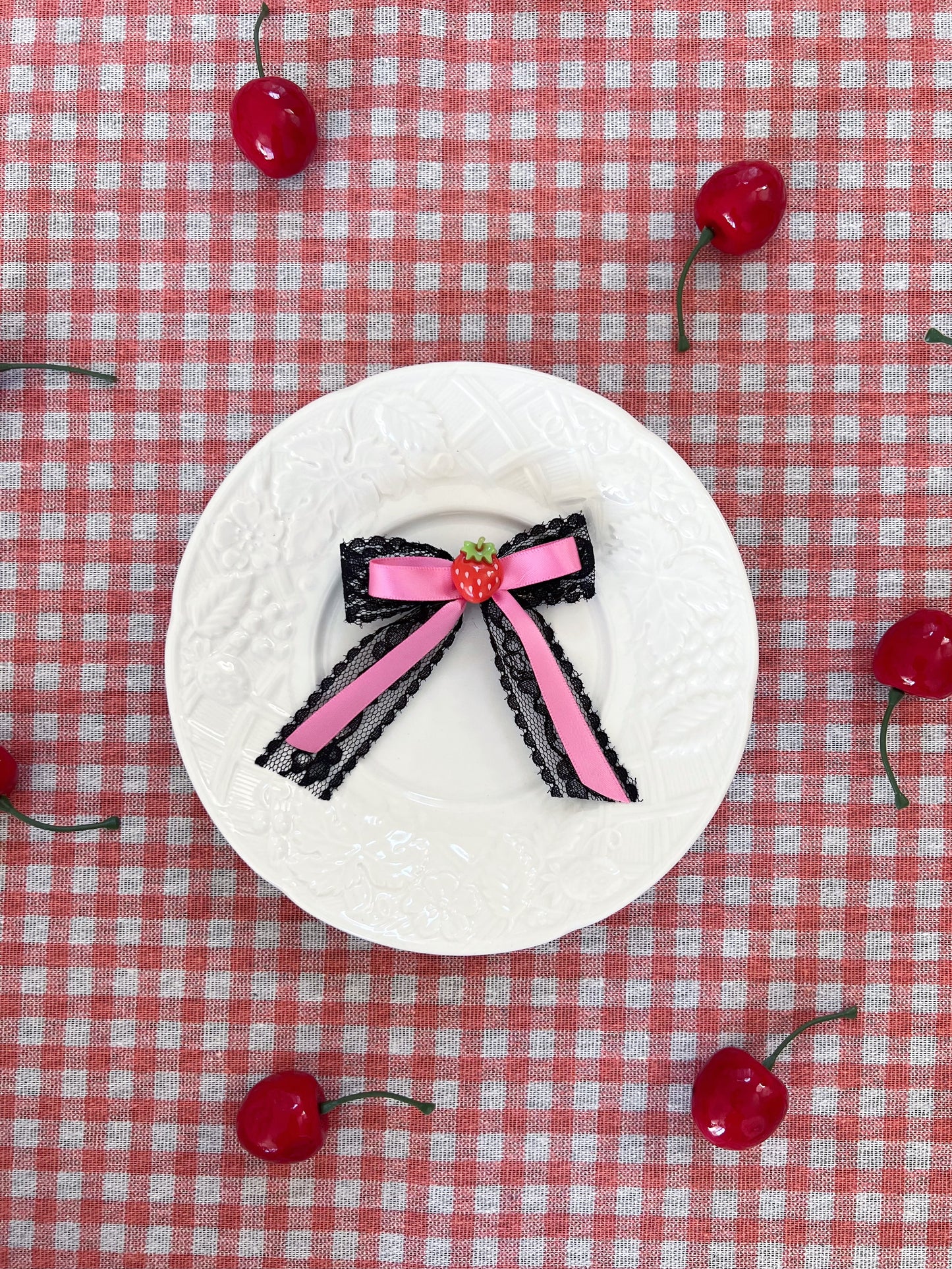 The Pink Licorice Bow