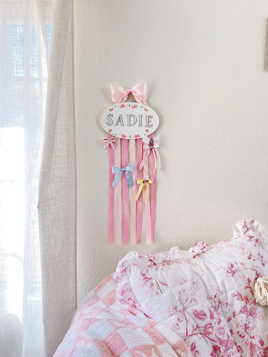 The Oval Bow Holder (Customizable)
