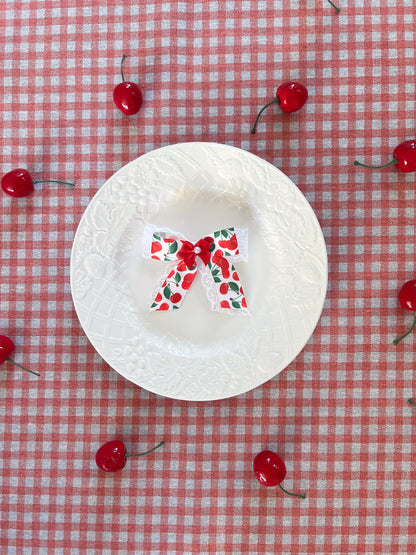 The Cherry Bombshell Bow