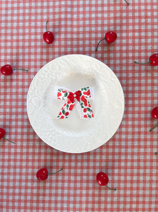 The Cherry Bombshell Bow
