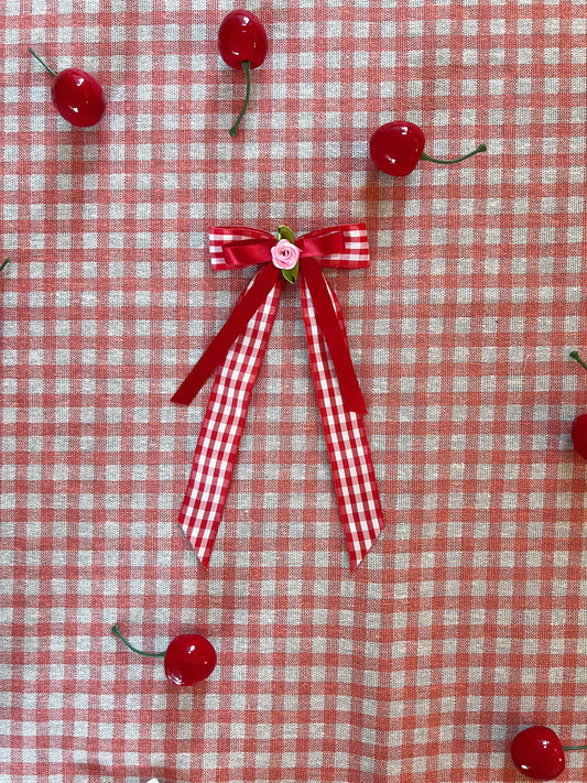 The Gingham Gal Bow