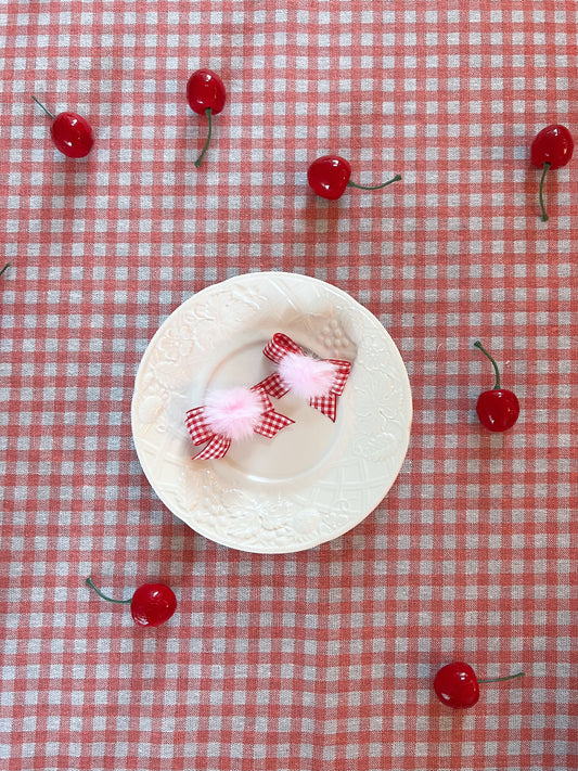 The Berry Bonbon Twin Bows