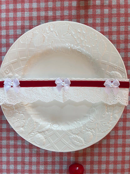 The Cherry Velvet Choker