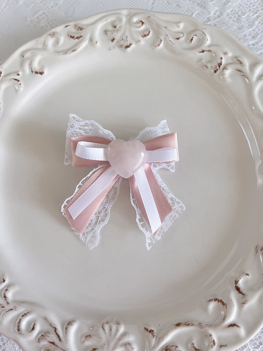 (RuffGems Collab) The Rosy Whispers Bow