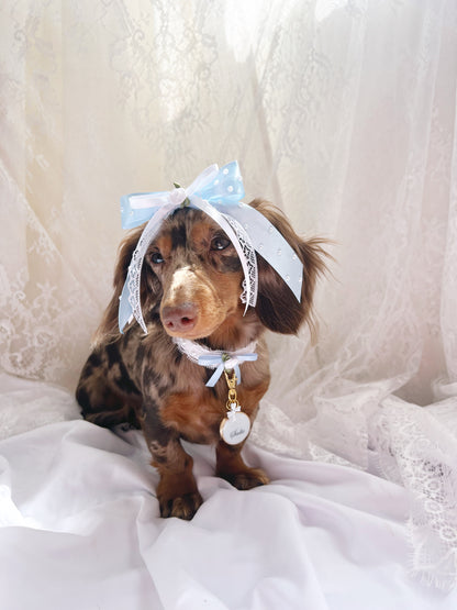 (RuffGems Collab) The Sapphire Silk Twin Bows