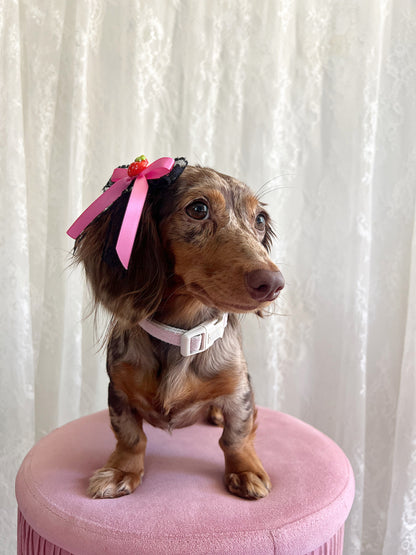 The Pink Licorice Bow