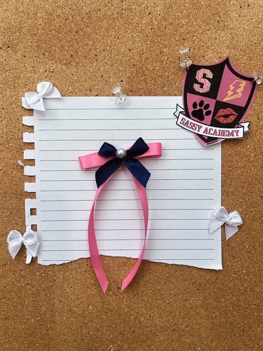 The Varsity Velvet Bow